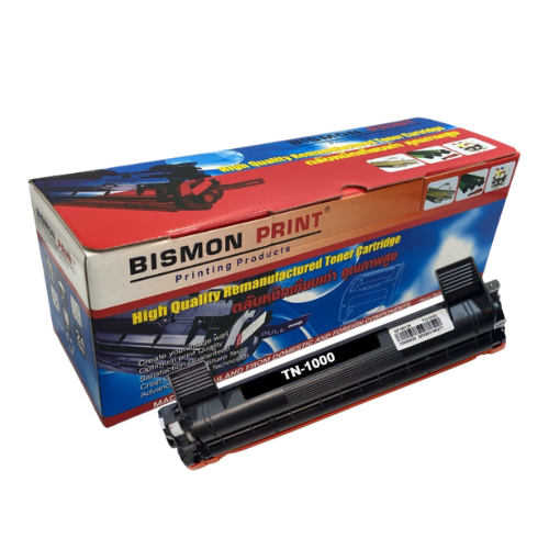 ตลับหมึกเทียบเท่า Toner Cartridge Compatible Brother TN-1000, TN1000 Remanufactured